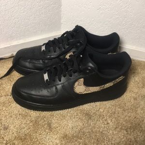 Custom Gucci Air Force 1